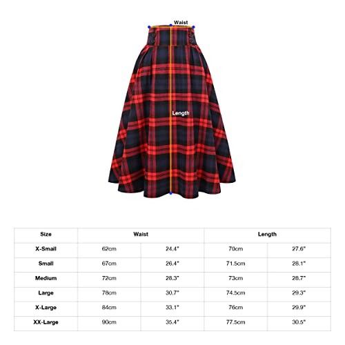 Idealsanxun Black Pleated Skirt For Women 2024 Fall High Waisted Button A Line Midi Skirt thumb #7