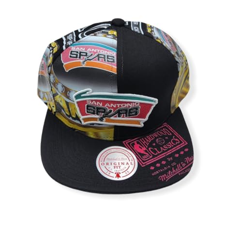 Los Angeles Lakers Mitchell & Ness NBA Shirt Remix Snapback Cap Hat Black Crown/Visor Team Color Logo