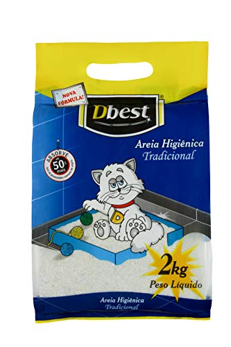AREIA HIGIÊNICA DBEST TRADICIONAL 2 Kg