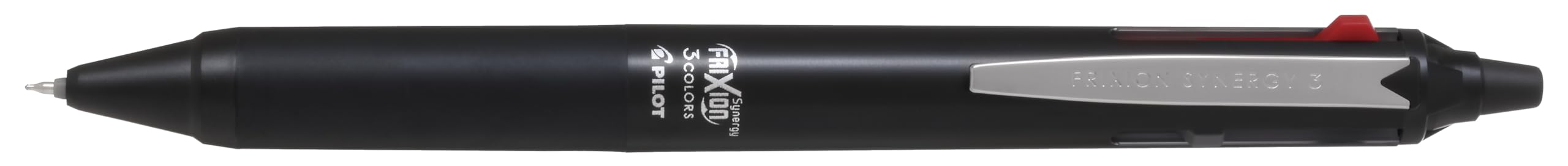 PILOT Tri-Color Ballpoint Pen FriXion Synergy 3 0.4mm Black Erasable Ballpoint Pen LTFS314B : Office Products