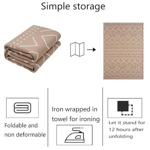 Tapis extérieur imperméable 1,5x2,1m de qualité supérieure pour patio - 8