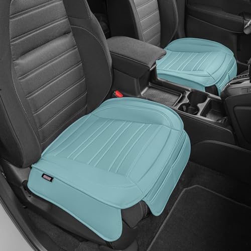 BDK Auto MTSC-420-MN: Motor Trend Pu Leather Seat Cushion/Mint