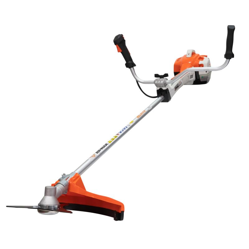 Desbrozadora Ruris RR460C, 3CH, Bobina Coupe File Professional, suport Manillar con amortiguación de Vibraciones, Disco Triple, arnés de Seguridad ergonómico