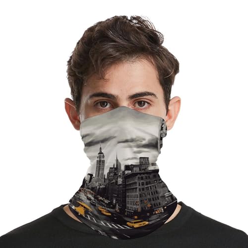 Cuello pasamontañas transpirable a prueba de viento Love from New York, mascarilla facial, cubre rostro, protección solar, refrigeración, máscara antipolvo, balaclava, bandana para mujer y hombre para senderismo y pesca miniatura 3