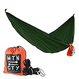 Coalatree Loafer Packable Hammock - Olive Easy Set-up, Portable, Great for Travel, Adventure, Camping, Festivals