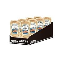 Nos sauces sont inspirées des saveurs du monde entier, de l'Amérique à la France, de la Thaïlande à la Turquie, vous laisseront sans voix Heinz Base de poivre blanc, vert et noir, la sauce aux 3 poivrons est prête à donner cette touche épicée à vos p...