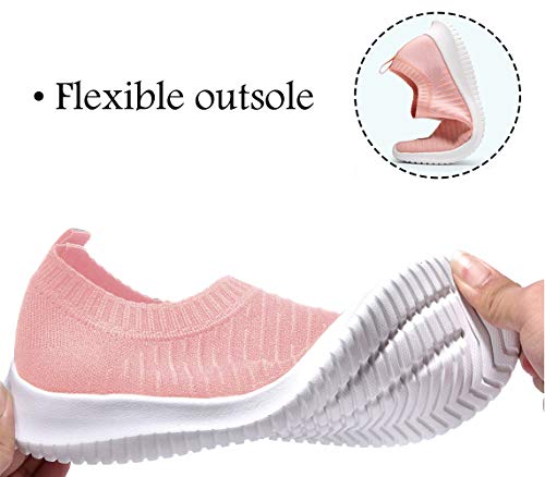 Image of MAIITRIP Womens Comfort Elastic Sock Slip On Walking Lightweight Non-Slip Fall Shoes (Size:5.5-11)