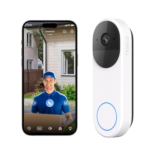 Noorio 3K Smart Video Doorbell Wireless