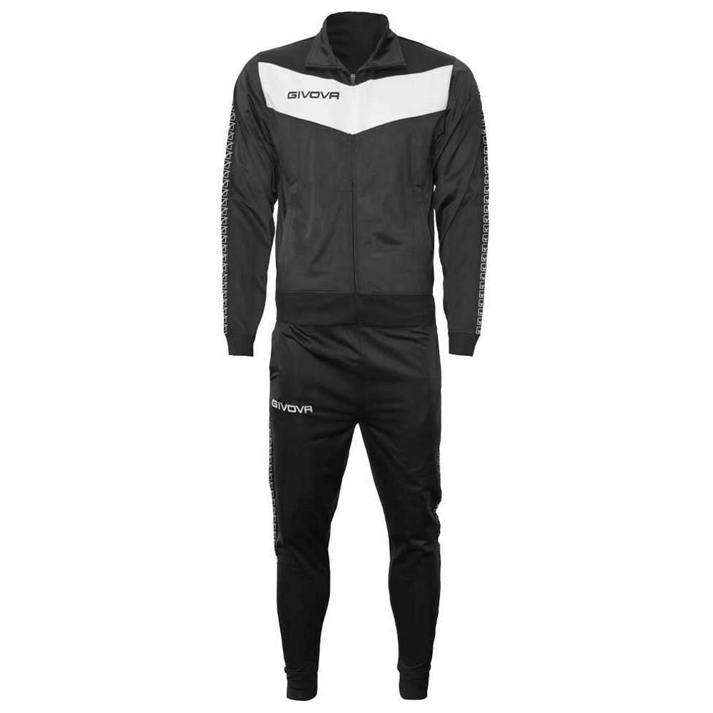 Givova Unisex Visa-Band Passen, Schwarz/weiß, 2XL