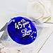 YWHL 45th Wedding Anniversary Sapphire Gift for Couple, 45 Years of Love Sapphire Wedding Keepsake for Parents