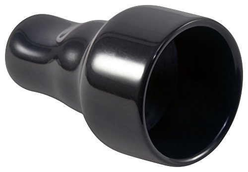 Bouchon en plastique noir Caplugs bouchon vinyle flexible 0.717 pouce de diametre intérieur