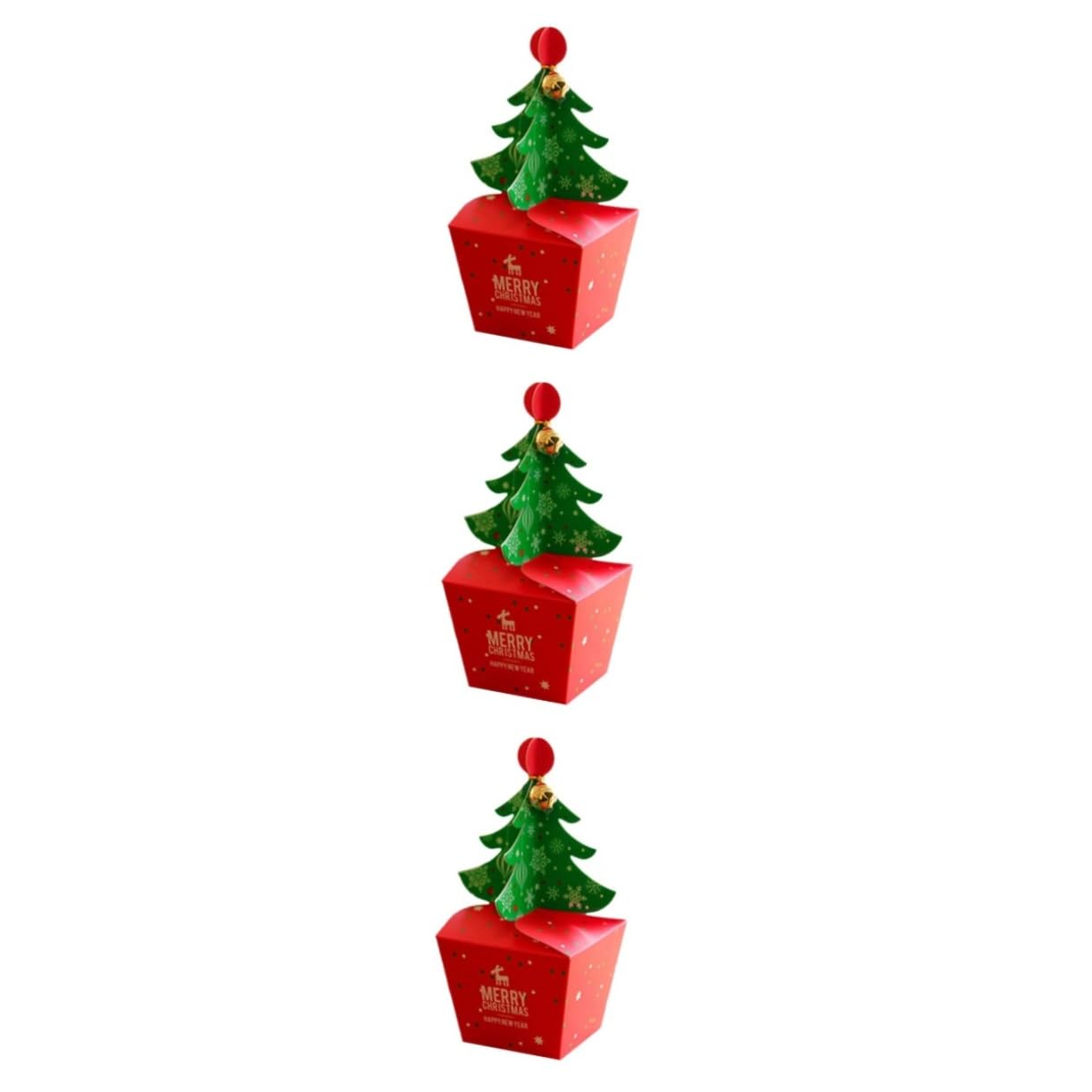 FRCOLOR 30stücke Teiliges Weihnachtsgeschenkboxen Mit Weihnachtsbaum- Kleine Süßigkeiten Und Pralinenschachtel Für Leicht Und Praktisch Deko Für Festliche Anlässe