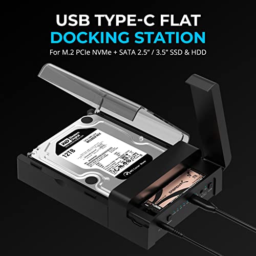 SABRENT NVMe + SATA Lay Flat Dock