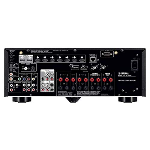Yamaha Audio Receptor A/V de rede AVENTAGE RX-A880 7,2 canais com Dolby Atmos, 7 entradas HDMI e YPA