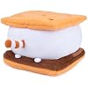 GUND Pusheen Smores Squisheen Plush, Stuffed Animal for Ages 8 and Up, Brown/White, 12
