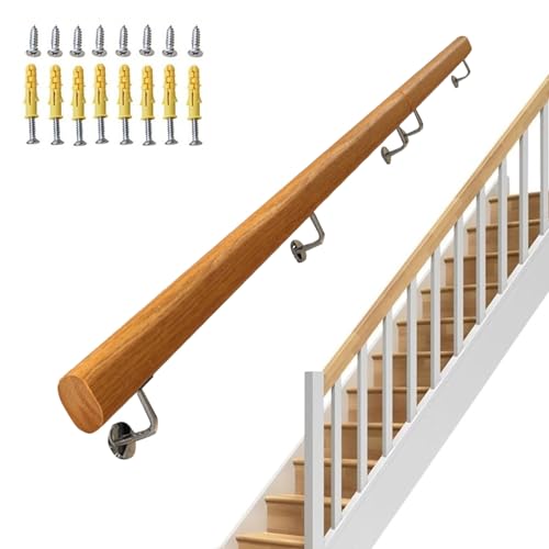 Main courante en bois de 2,74 m pour sublimer votre couloir et sécuriser l'escalier familial
