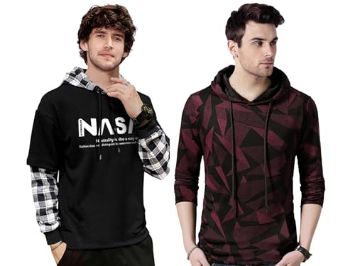 Image of Noble Monk Mens Cotton Blend Regular Fit T-Shirt