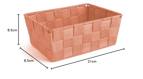 Excelsa Basket, Polypropylene, Orange, 21 x 16 x 8.5 cm - Image 2