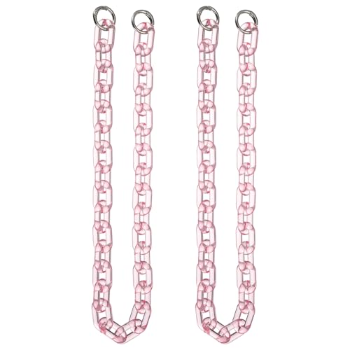 Sangle de sac cassée ? Remplacez-la par une chaîne acrylique rose et rouge
