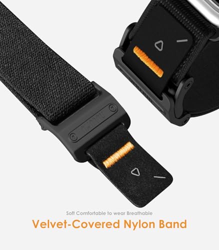 Image of Aulumu A11 Mag Buckle Slim Band Designed for Apple Watch Band | for Apple Watch Ultra2 /Apple Watch Ultra 49mm, Series 9 /8 /SE2 /7 /6 /SE /5 /4 /3 /2 /1 45mm /44mm /42mm | Stainless Steel Magnetic Clasp Band