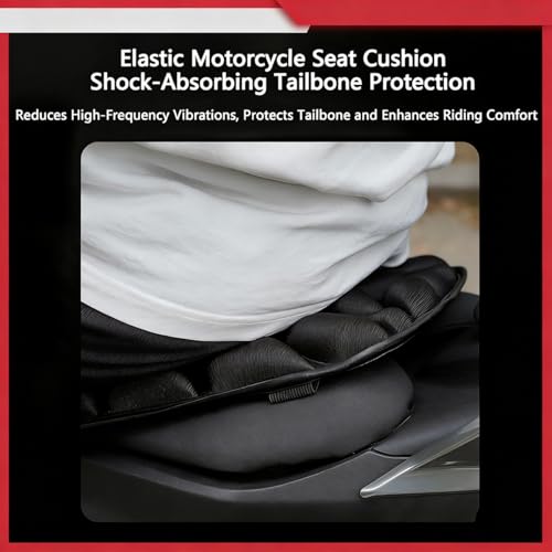 Coussin de siège de moto FJR1300 avec réduction de pression et revêtement antidérapant