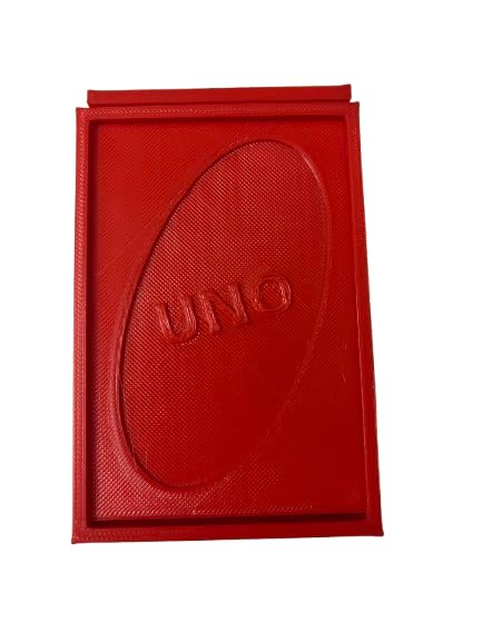 Hard Cover Case Compatible with UNO Playing Cards, Protective Storage Box, Durable Plastic Card Game Holder-image-11