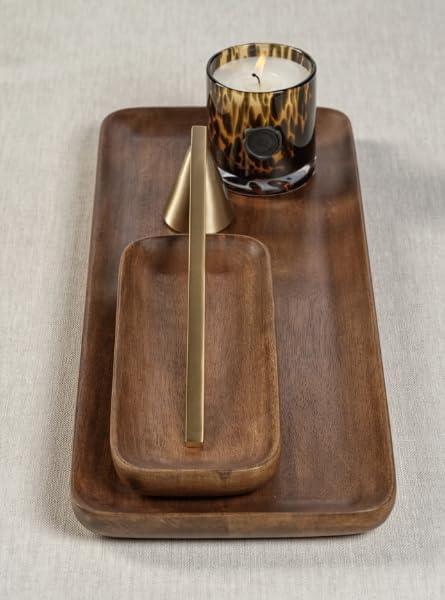 Casablanca Brass Candle Snuffer 10 Inch, Classic Brass Accessory for Extinguishing Candles with Elegance and Style