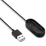PLANETMOVIL Base de Carga Reloj Inteligente Compatible con Xiaomi Mi Band 4 Smartwatch Cargador a USB