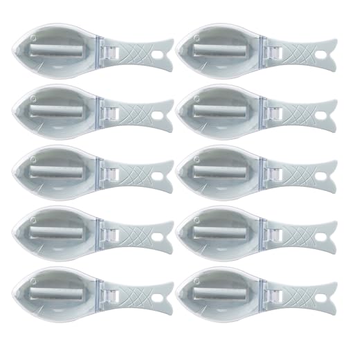 Écailleur à poisson avec couvercle OUNONA pour vos repas de famille - 2