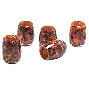 Votivecandleholdertealighthandmadeblownglassaccentvasecenterpiecehomedecorartistdehannajonesseattlewaorangemmhalloweennight Urban Country Home Decor Votive candle holder tea light handmade blown glass accent vase centerpiece home decor artist dehanna jones seattle wa orange mm halloween night urban country home decor