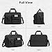 G4Free 17.3 Inch Laptop Messenger Bag for Men, 3-in-1 Backpack for Travel Work Weekender, Large Tactical Shoulder Bag (Black)
