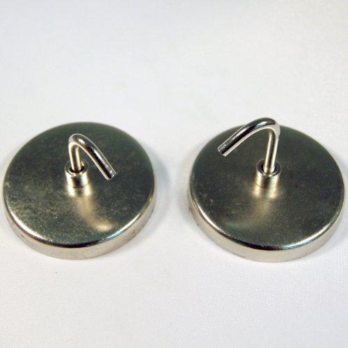 IIT 90372 2-Inch Magnetic Hooks, 2-Piece