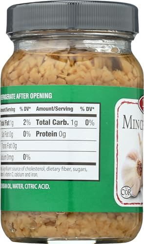 DERLEA Garlic Minced, 4.4 OZ