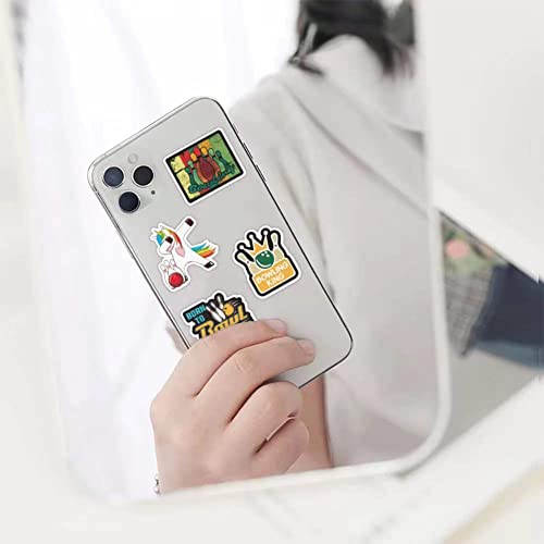 Bowling Stickers |50 Pcs Bowling Waterproof Vinyl Decals for Water Bottles Laptop Luggage Cup Computer Mobile Phone Skateboard Guitar Helmet Snowboard Decor - Thumbnail 7