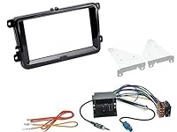 Pioneer SPH-DA160DAB 2-DIN Autoradio CarPlay Android Auto Bluetooth DAB USB passend für Volkswagen VW T5 Transporter 2003-2015 runde Ecken, Piano Black ohne Canbus – Ansicht 2