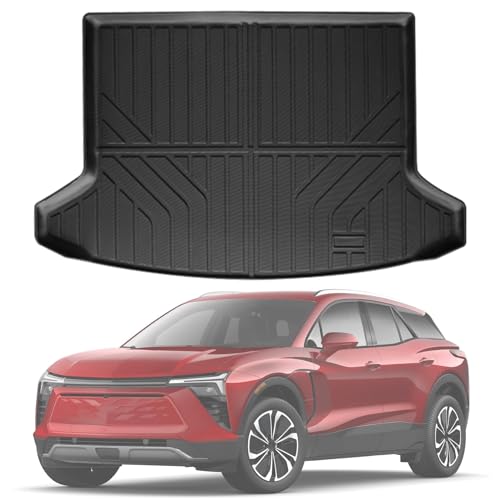 Blazer EV Mat-PSLER Cargo Mat Compatible with Chevrolet/Chevy Blazer EV 2024 2025 Cargo Liner Custom Trunk Mats for Blazer Accessories All Weather Trunk Liner Tray 3D Cargo Liner Car Mat by PSLER - Used condition - CA$33.50