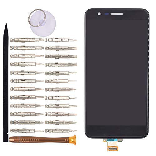 Image of LCD Screen Display with Digitizer Touch Panel Without Bezel Frame for LG K10 2018 K11 K10+ 2018(Black)