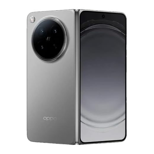 OPPO Find N6 5G CPH2765 512GB Speicher 16GB RAM Folding Screen Android 16 Factory Unlocked Smartphone (Silver)