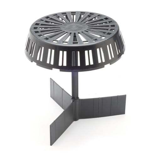 Paragravilla Universal Hélice (Ø75-200) - Evita la entrada de hojas, gravilla o suciedad en bajantes o cazoletas