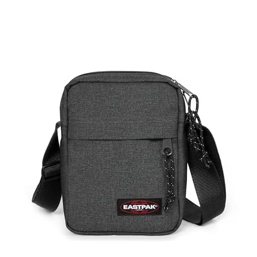 Eastpak THE ONE Sac Bandoulière, 2.5 L - Black Denim (Gris)