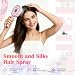 2026 New Electric Steam Brush - Rechargeable Steam Hair Straightener with Spray, Hair Steamer Straightener for Everyday Travel, for Thick Curly Wavy Straight Styles At Home, Reduce Frizz (Pink)