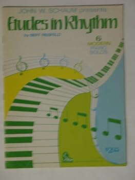 Paperback Etudes in Rhythm: Six Modern Piano Solos Book