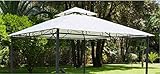 telo per gazebo 3x3 obi Si aggancia alle sporgenze della struttura con delle taschette cucite sul telo (vedi foto)