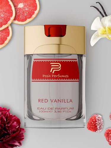 Image of Al-Nuaim Eau De Parfum For Men & Women - 100ml | Posh Perfume Range (Red Vanilla)