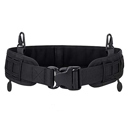 Cinturón de combate Molle acolchado DETECH de nylon 1000D resistente para uso táctico 2