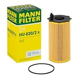 MANN-FILTER HU 820/2 x Oil Filter - CARS + TRANSPORTERS