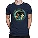 Produktbild Future Crew Comet Raumschiff Captain Herren T-Shirt, Navy Blau, XL