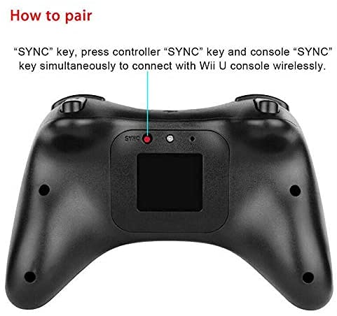Sibiono Wireless Bluetooth Dual Analog Joystick For Nintendo Wii U Pro Controller Gamepad. thumb #3