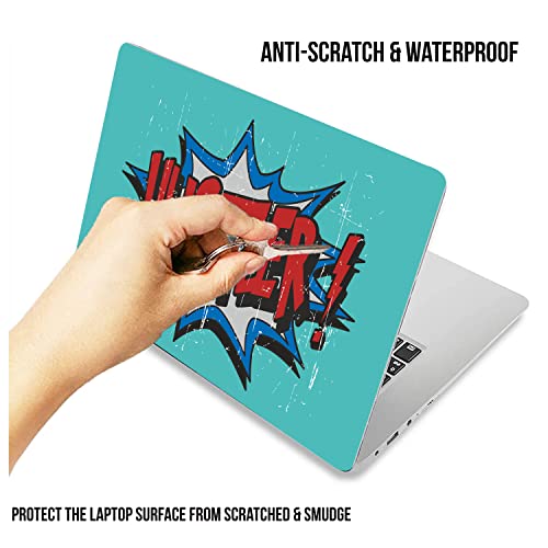 Image of Paper Plane Design Laptop Skins Sticker (15.6 inches) Des 29 (A)