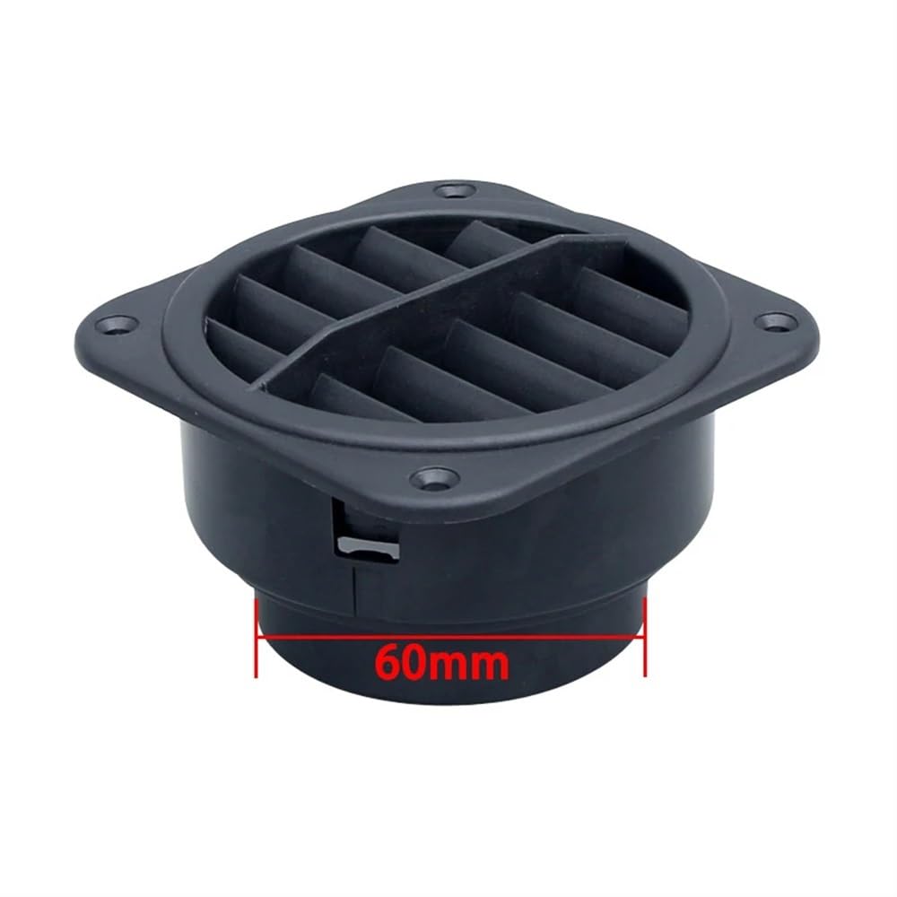 Tuyau coudé plat YTL 60mm dérive l'air chaud sans perte